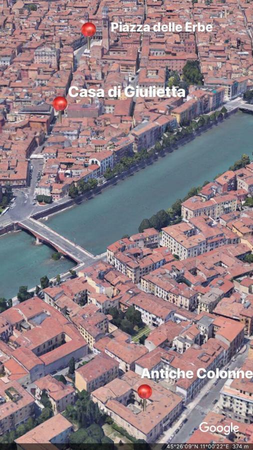 Antiche Colonne Leilighet Verona Eksteriør bilde
